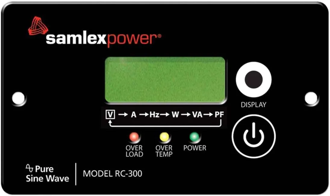 Samlex Remote Control f/PST-3000 Inverters