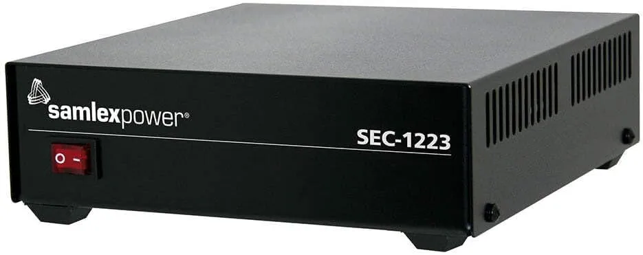 Samlex SEC-1223 Desktop 23 Amp Switching Power Supply, Advanced Switch-Mode Technology