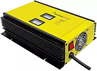 Samlex America 12V 3-Stage Battery Charger with DIP Switch & Lugs