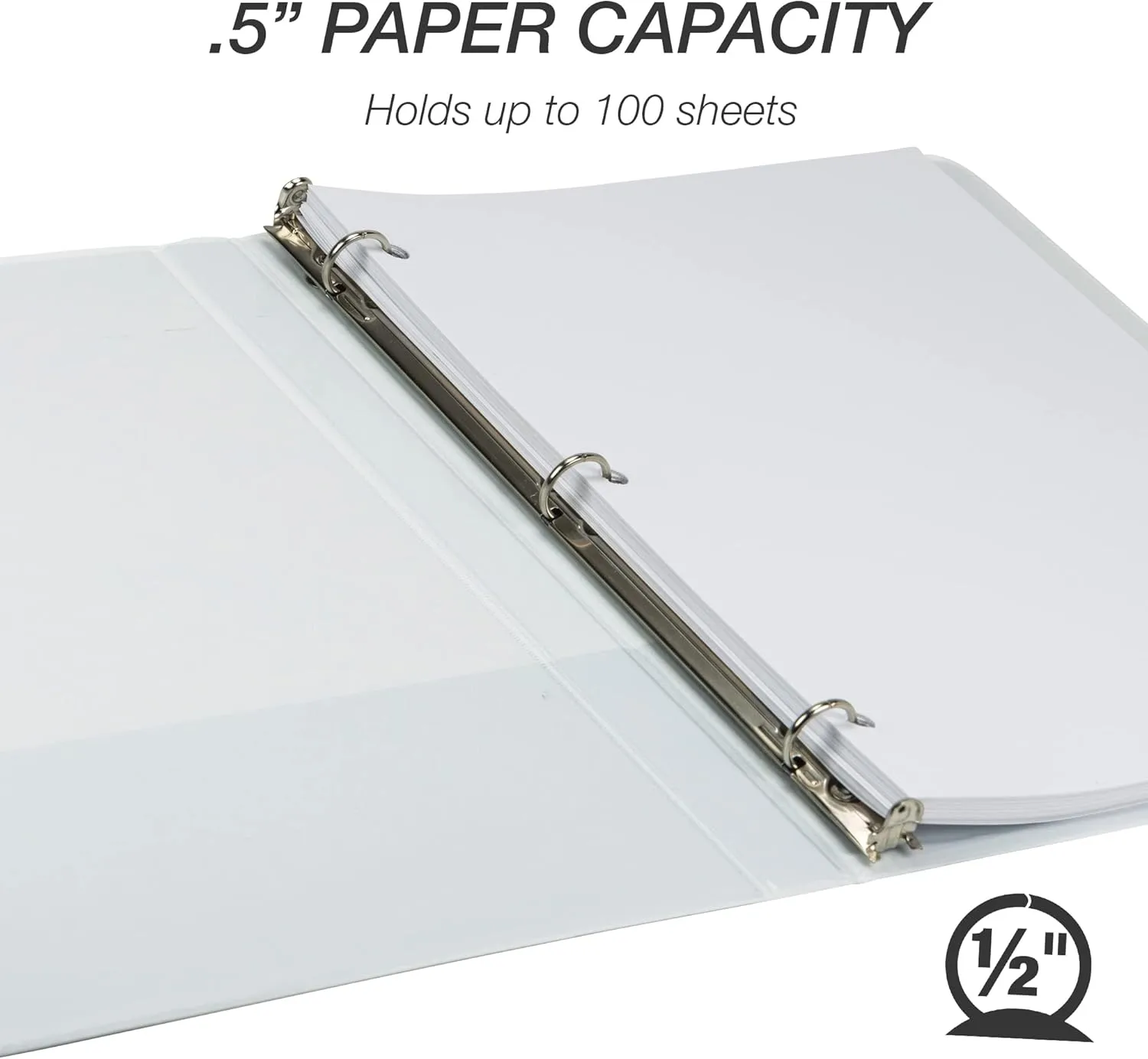 SAMSILL EarthChoice Plant-Based View Binders (3-Ring)