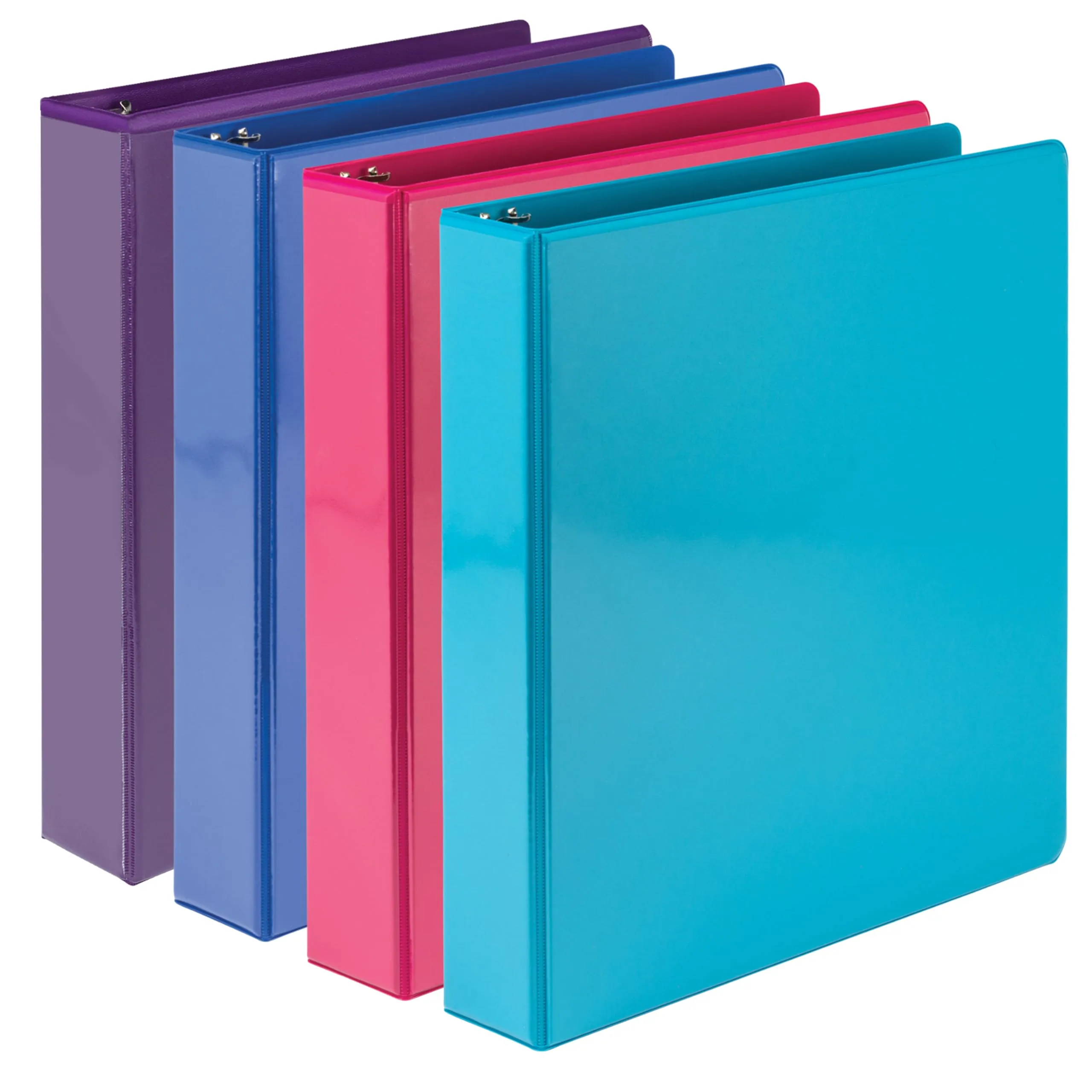SAMSILL Durable D-Ring View Binders, 3-Ring