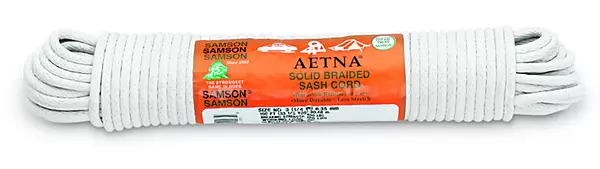 Samson Rope 021-120-05 3/8X100 Cotton Sash Cord, 002024
