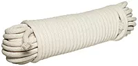 Small Parts 004032001060 Cotton Tiger Sash Cord in Hank, #16, 1/2" Diameter, 100' Length, 800 lbs Strength