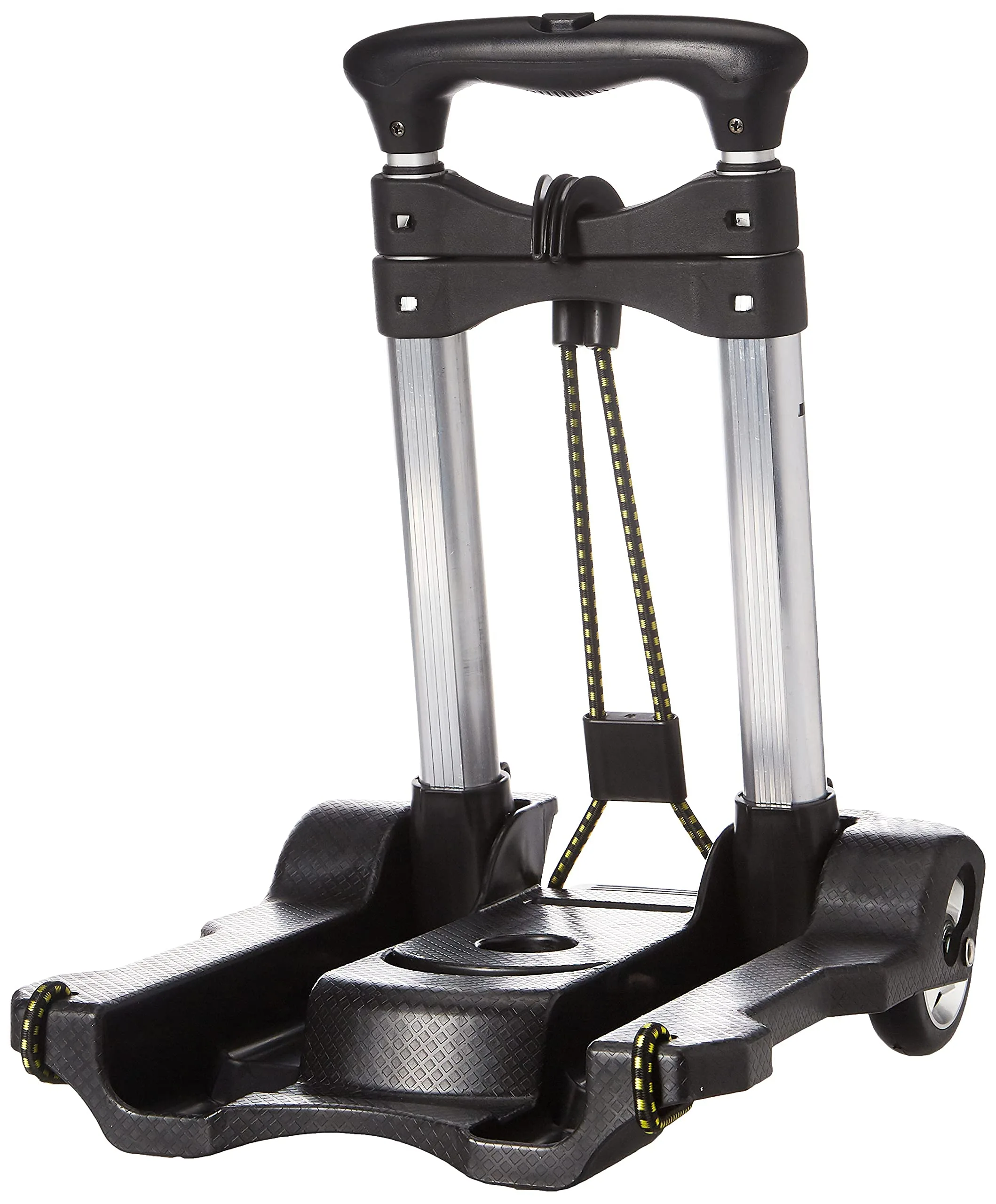 Samsonite Compact Folding Luggage Cart, 70 Lb. Capacity, 37inH x 10inW x 12inD, Black