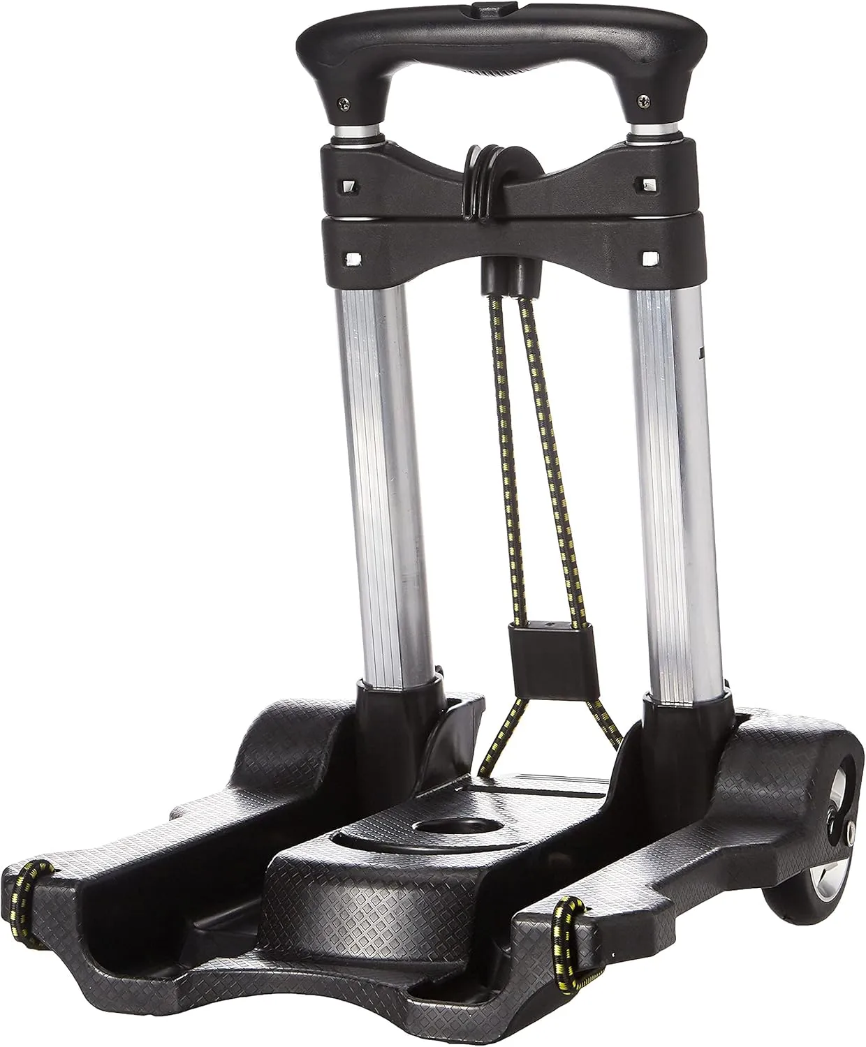 Samsonite Compact Folding Luggage Cart, 70 Lb. Capacity, 37inH x 10inW x 12inD, Black