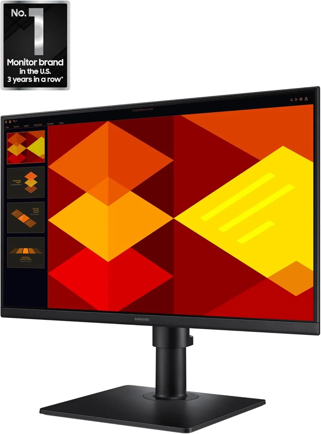 Samsung S40GD Borderless Business Monitor with IPS Panel, 100Hz Refresh Rate, Eye Saver Mode, Game Picture Mode