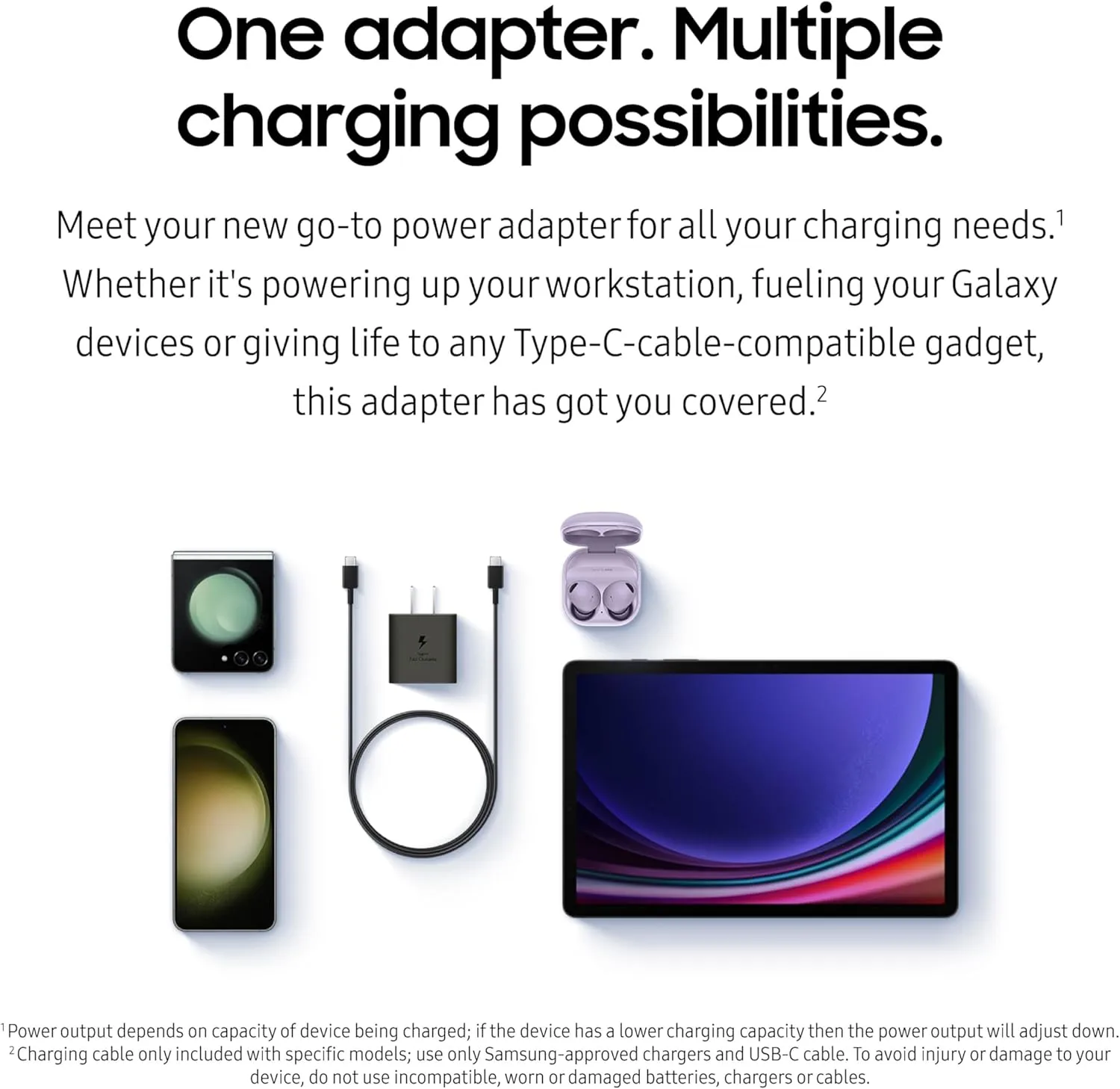 Samsung 25W Power Adapter USB Type-C Wall Charger