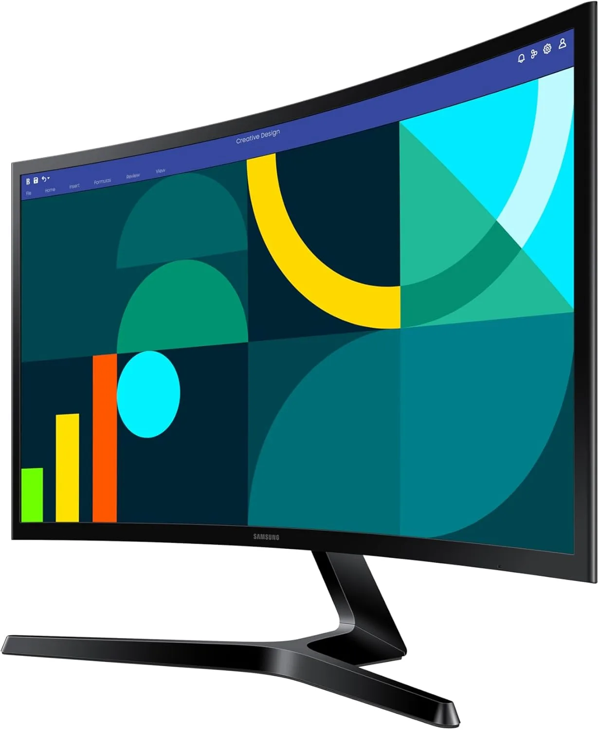 Samsung S3 S36GD 27" 100 Hz Curved Monitor - LS27D368GANXZA