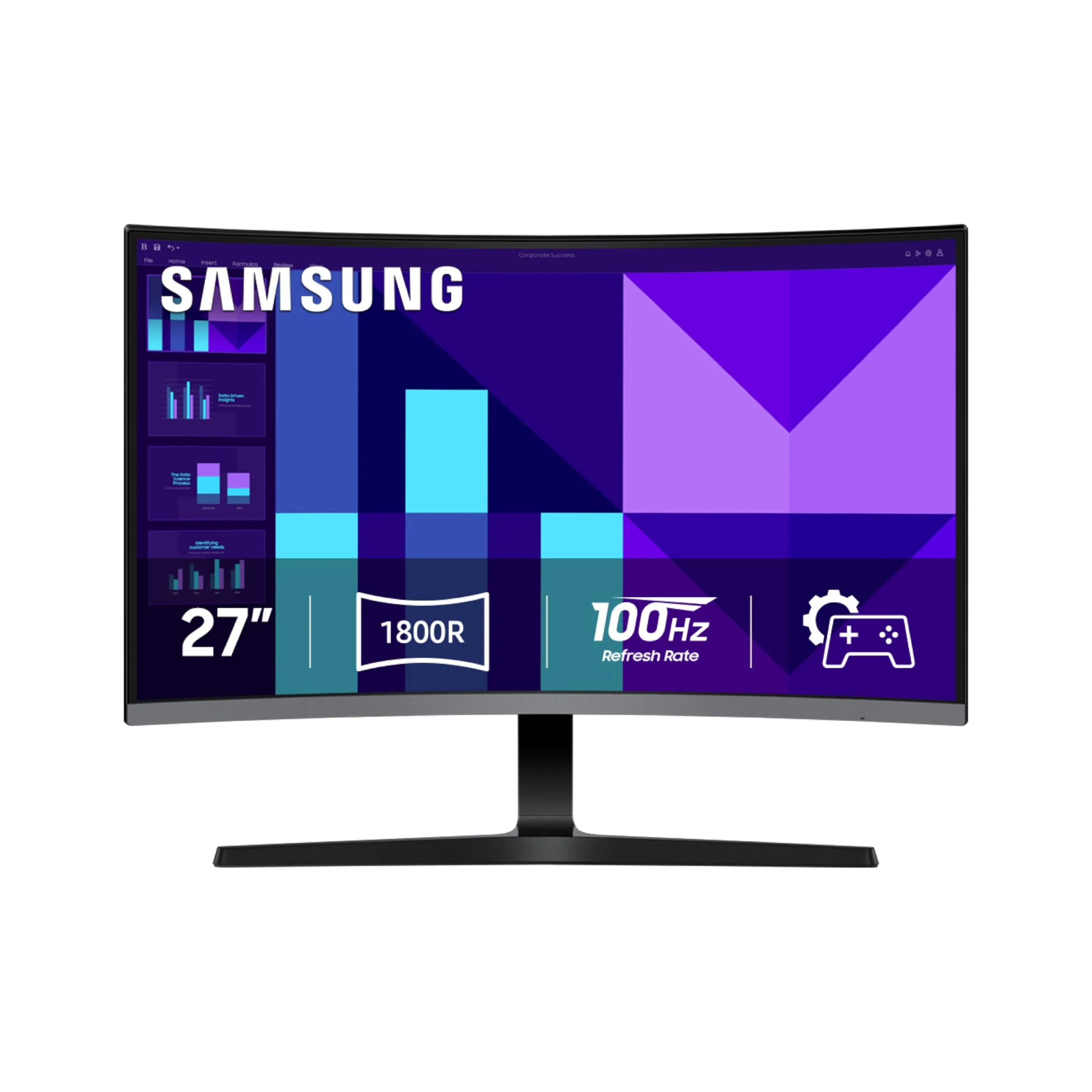Samsung 27-inch S3 (S39GD) FHD 100Hz Curved Monitor LS27D396GANXZA