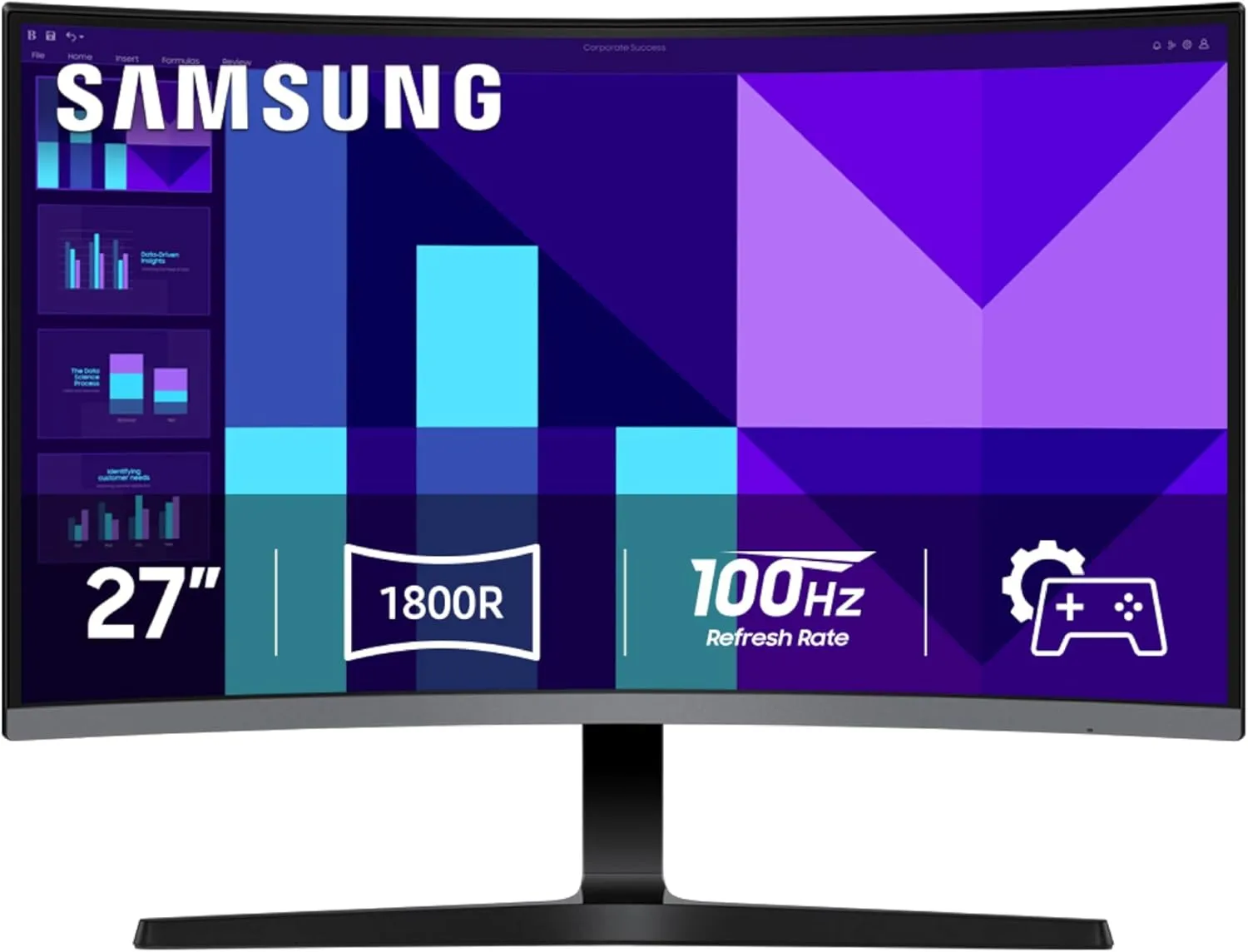 Samsung 27-inch S3 (S39GD) FHD 100Hz Curved Monitor LS27D396GANXZA