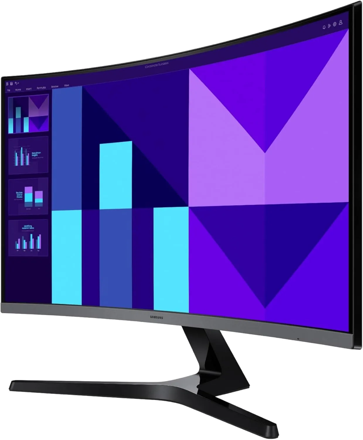 Samsung 27-inch S3 (S39GD) FHD 100Hz Curved Monitor LS27D396GANXZA