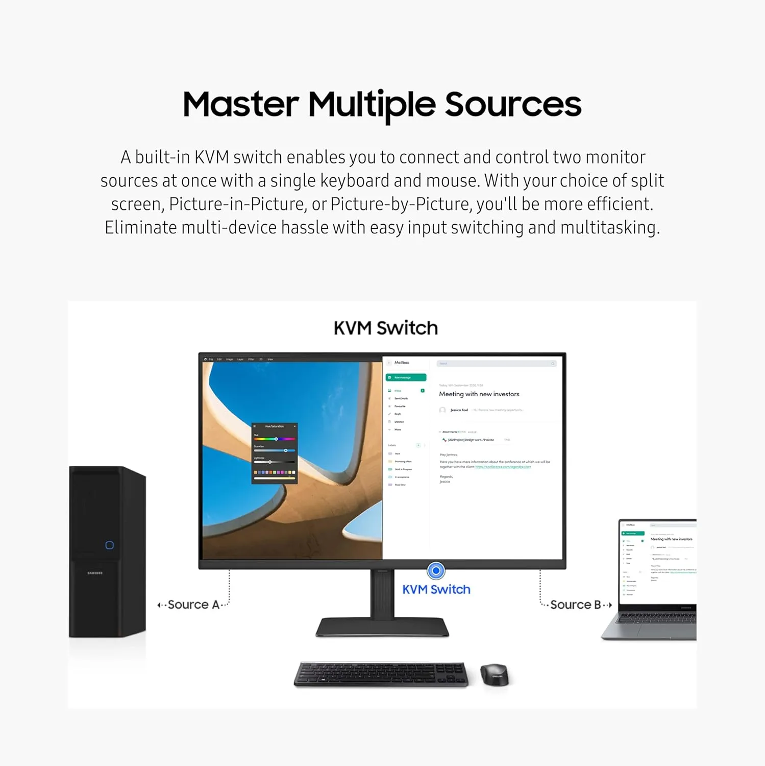 SAMSUNG ViewFinity S6 Series QHD Monitor (2560x1440)