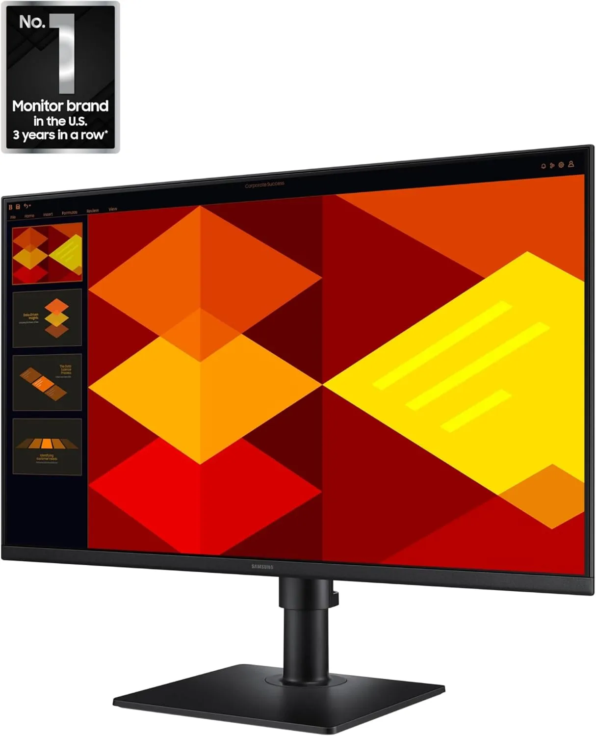 Samsung S40GD Borderless Business Monitor with IPS Panel, 100Hz Refresh Rate, Eye Saver Mode, Game Picture Mode