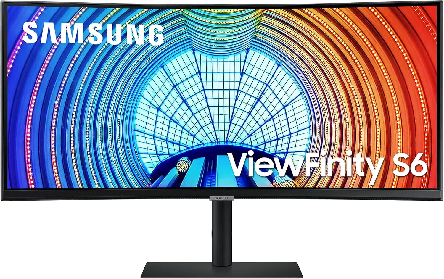 SAMSUNG Viewfinity S65UA Series 34-Inch Ultrawide QHD Curved Monitor, 100Hz, USB-C, HDR10 (1 Billion Colors)
