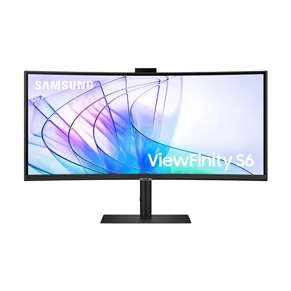 SAMSUNG 34” ViewFinity S65VC Ultrawide QHD Curved Monitor with FHD Camera