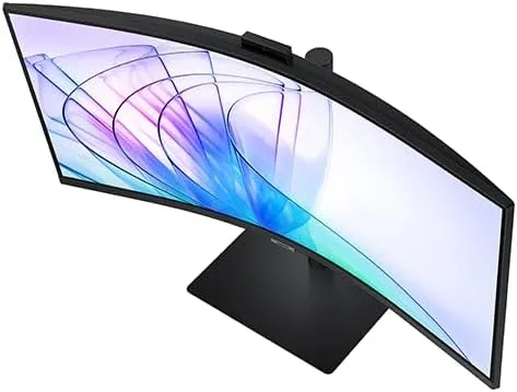 SAMSUNG 34” ViewFinity S65VC Ultrawide QHD Curved Monitor with FHD Camera