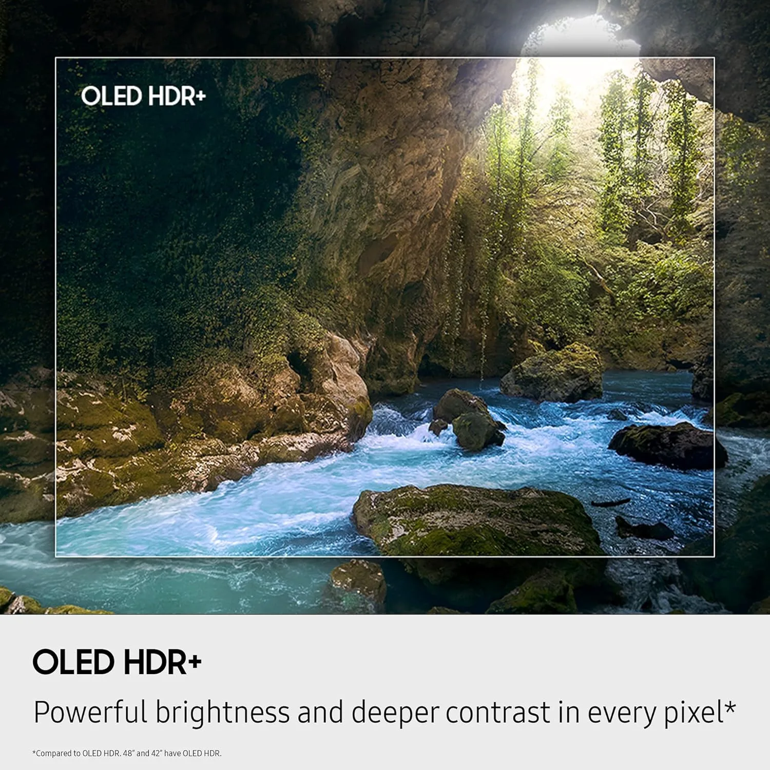 SAMSUNG 55-Inch Class OLED S90F 4K Smart TV (2025 Model) NQ4 AI Gen3 Processor