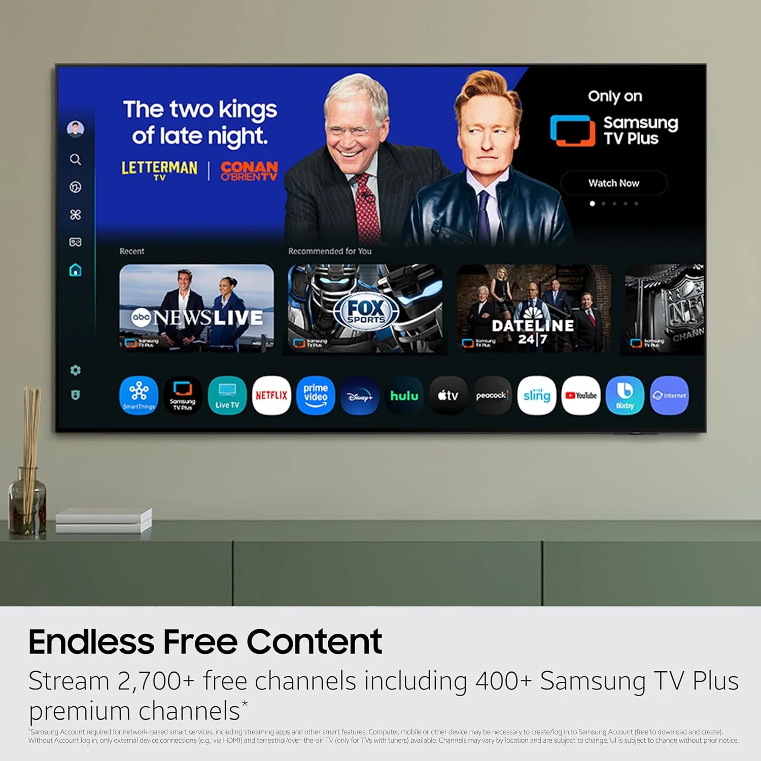 SAMSUNG 55-Inch Class OLED S90F 4K Smart TV (2025 Model) NQ4 AI Gen3 Processor