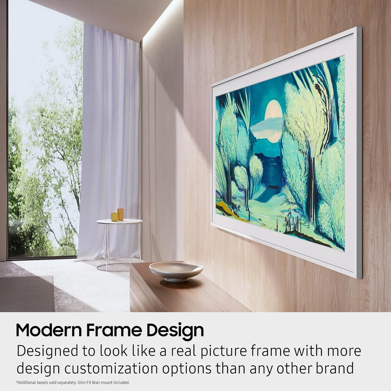 Samsung The Frame (2025) - QLED Smart TVs & Customizable Bezels