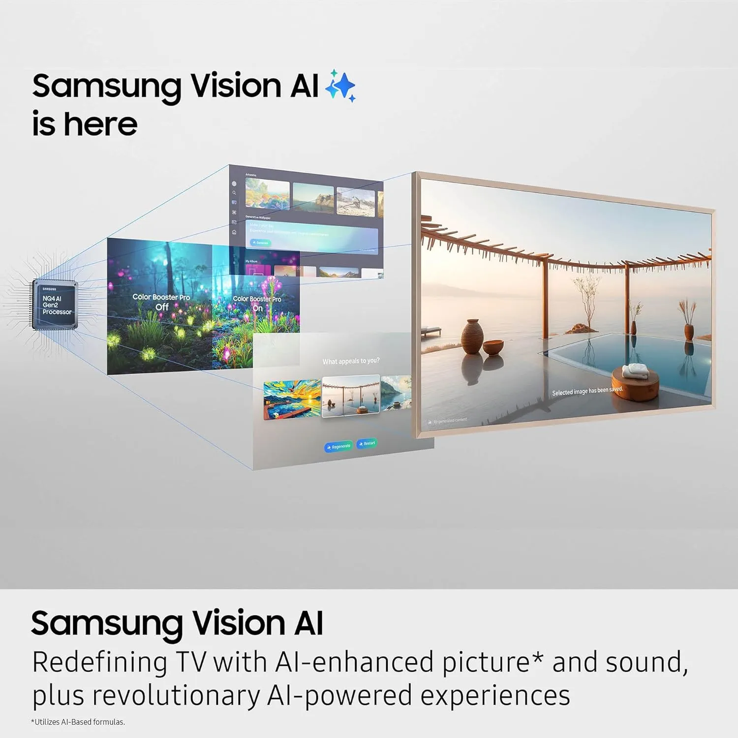 Samsung The Frame (2025) - QLED Smart TVs & Customizable Bezels