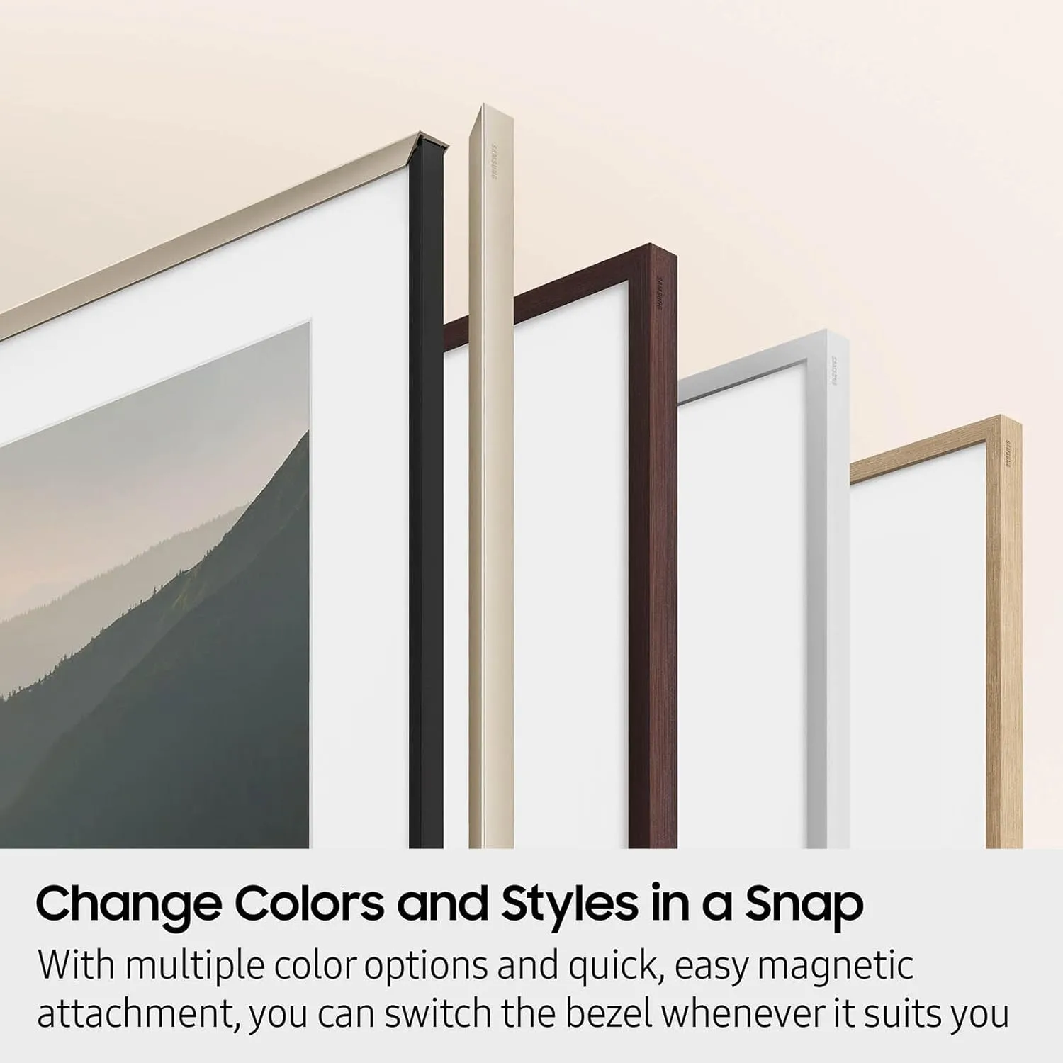 Samsung The Frame (2025) - QLED Smart TVs & Customizable Bezels