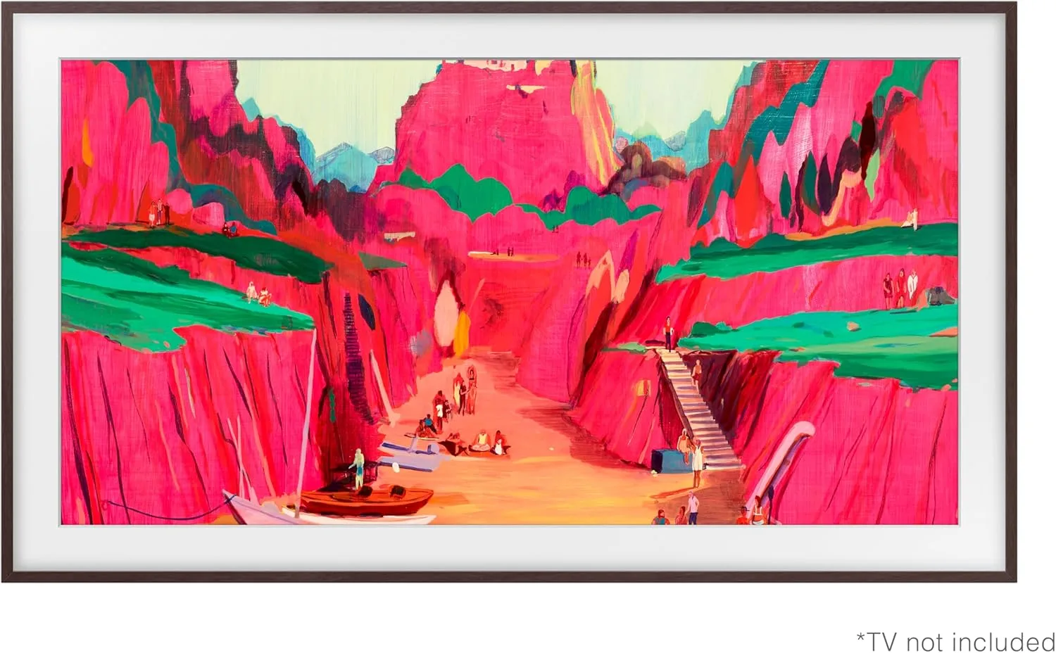 Samsung The Frame (2025) - QLED Smart TVs & Customizable Bezels