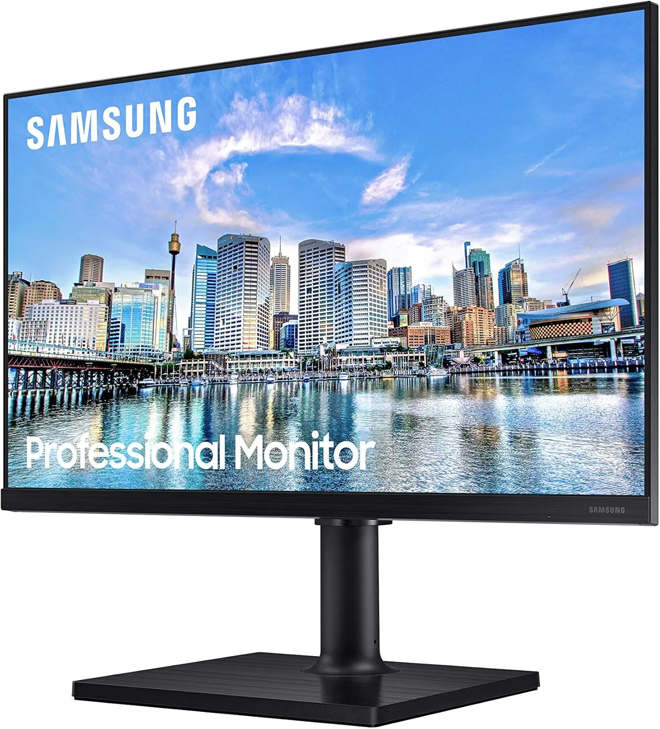 SAMSUNG FT45 Series FHD 1080p IPS Business Monitor, 75Hz, HDMI/DisplayPort, USB Hub, Height-Adjustable Stand, 3 Yr Warranty