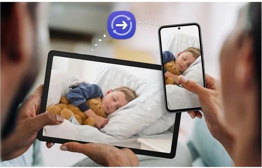 Samsung Galaxy Tab A9 SM-X110 Tablet - 8.7" WXGA+ - MediaTek Helio G99 (6nm) Octa-core - 4 GB - 64 GB Storage - Gray