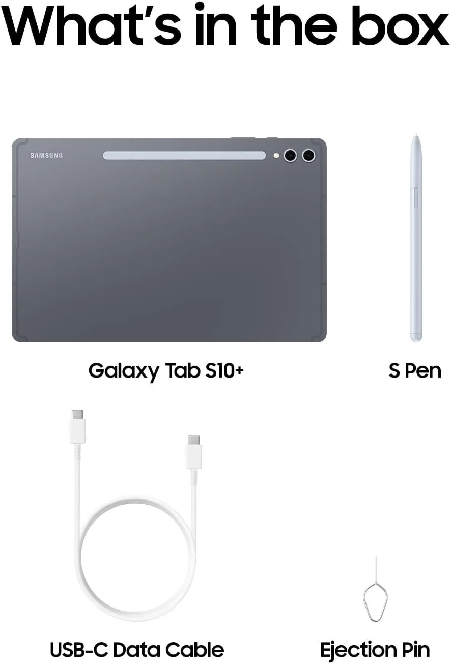 Samsung Galaxy Tab S10+ Plus 12.4-inch Wi‑Fi Tablet with S Pen