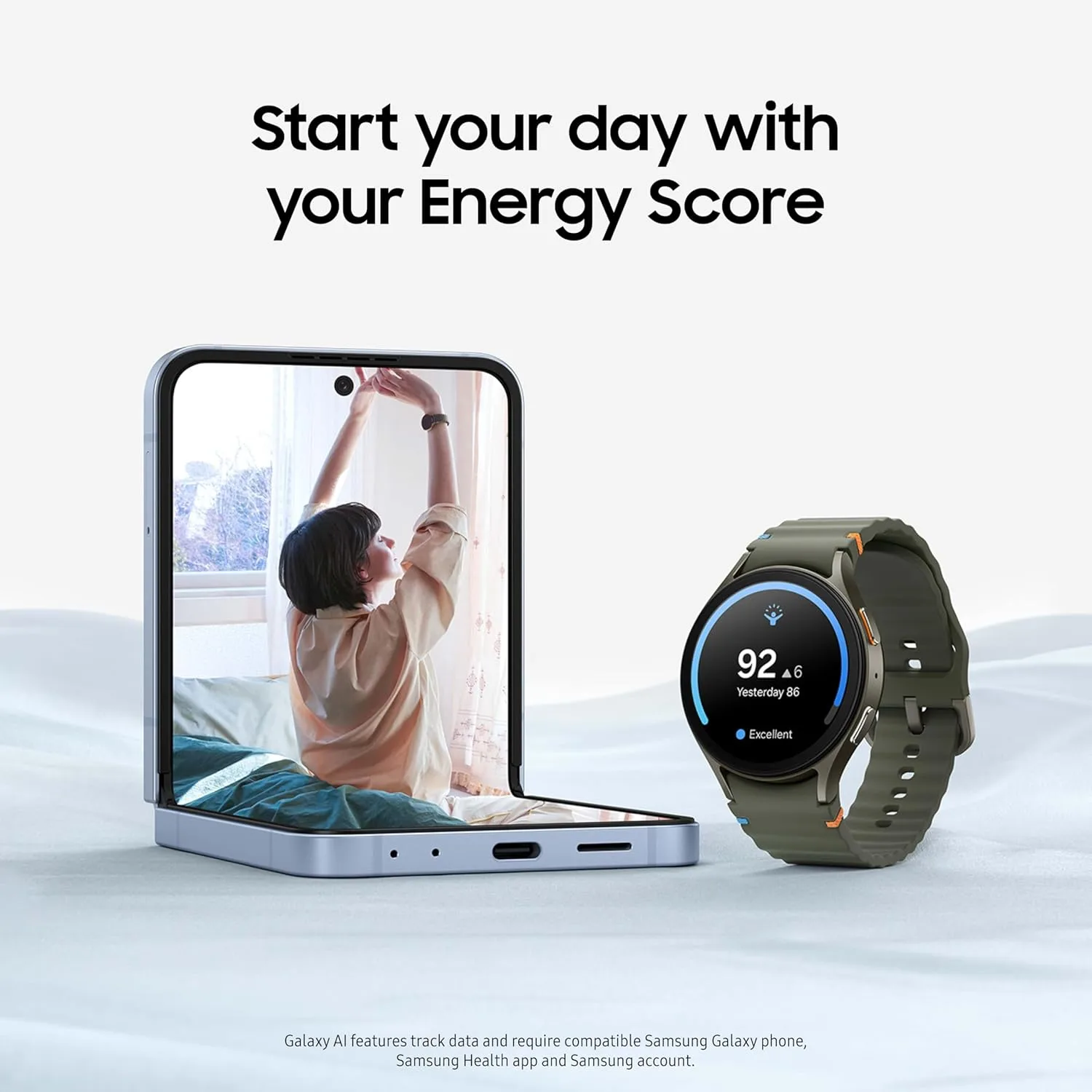 SAMSUNG Galaxy Watch7 44mm Bluetooth Smartwatch - Silver