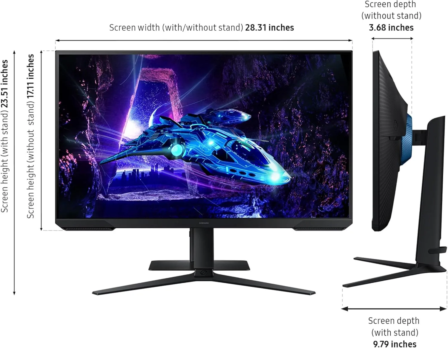 Samsung Odyssey G3 (G30D) FHD Gaming Monitor