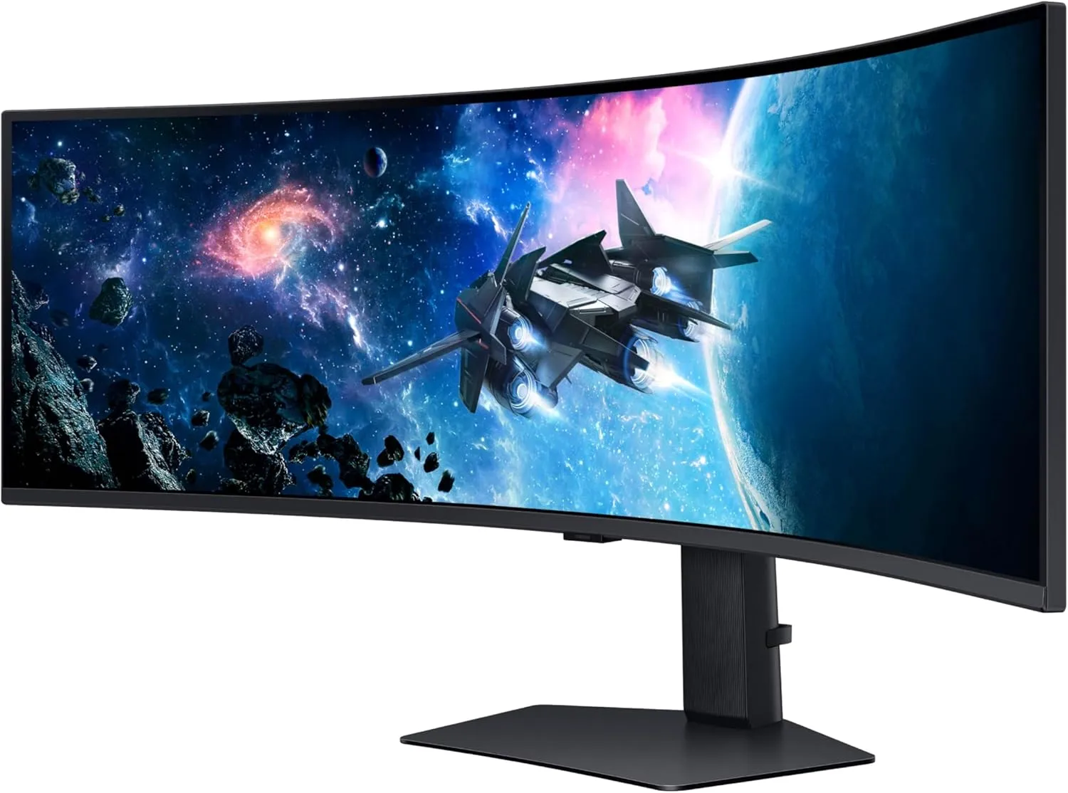 SAMSUNG 49" Odyssey G9 DQHD 1000R Curved Gaming Monitor, 240Hz, 1ms, VESA DisplayHDR 1000