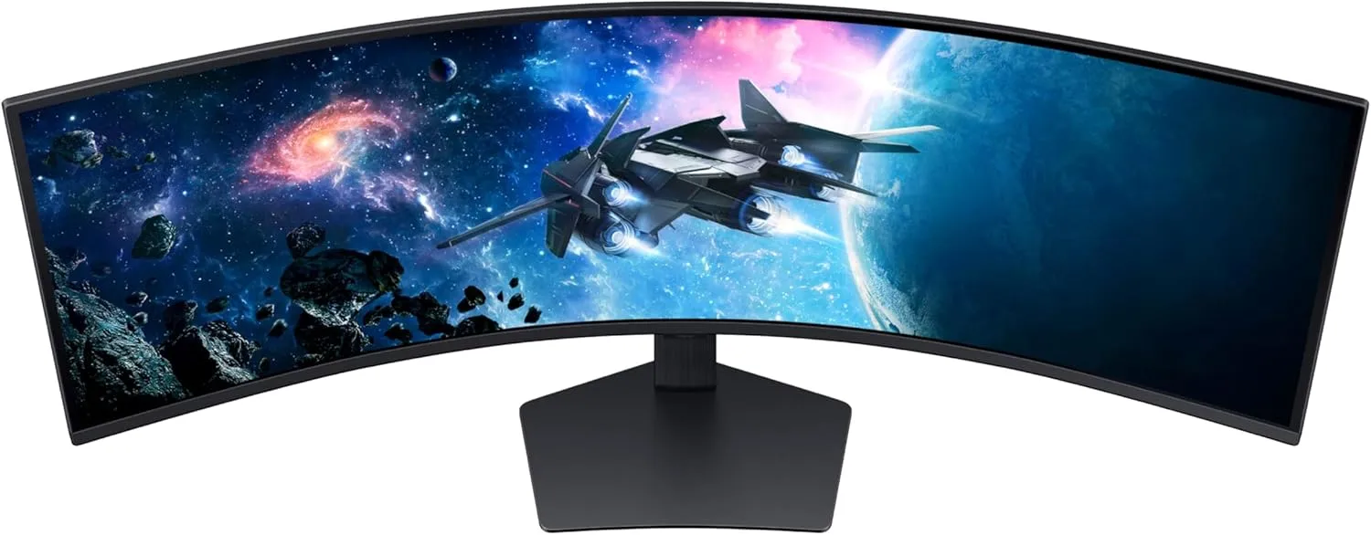 SAMSUNG 49" Odyssey G9 DQHD 1000R Curved Gaming Monitor, 240Hz, 1ms, VESA DisplayHDR 1000