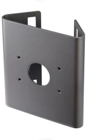 Samsung Bullet Camera Pole Mount Adapter, 6.54" Width X 2.56" Depth X 7.2" Height, Electroplated Chromated Coated Steel