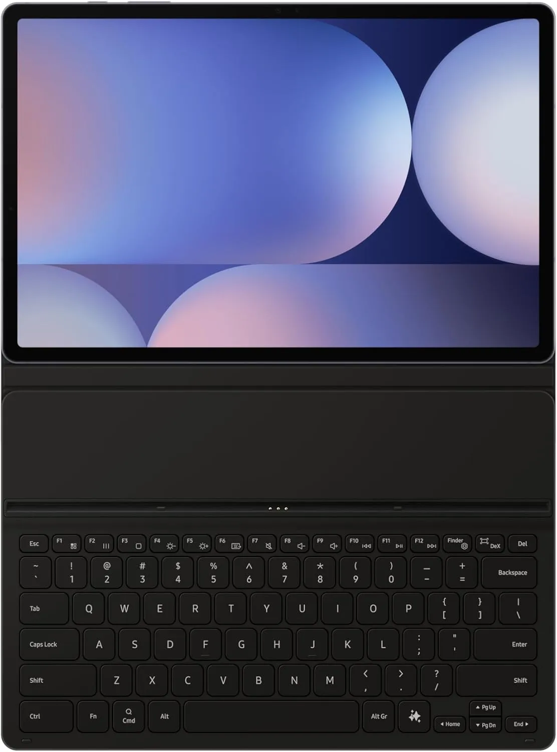 Samsung Galaxy Tab S10+ Book Cover Keyboard Slim AI Key - Black