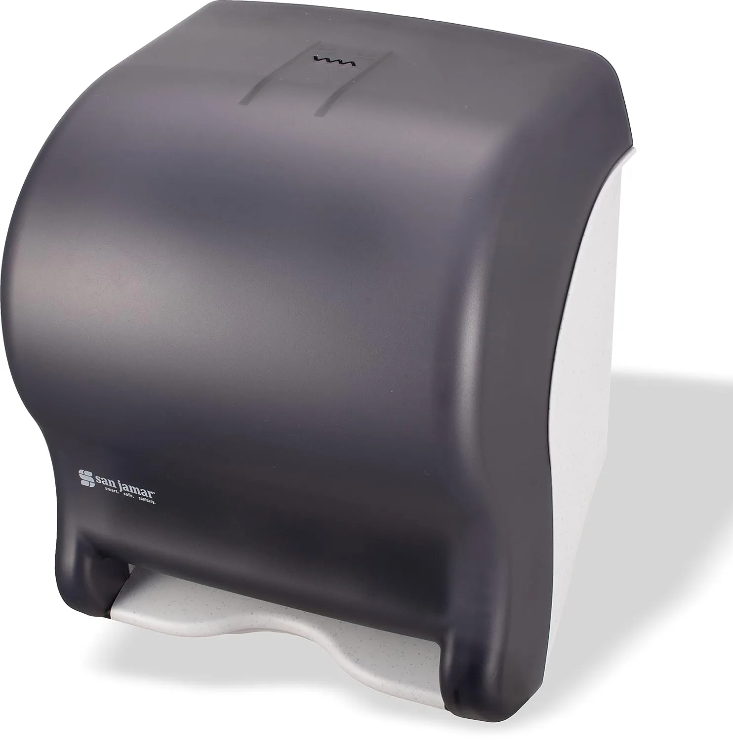 San Jamar Classic Tear-N-Dry Essence Touchless Paper Towel Dispenser, Black Pearl