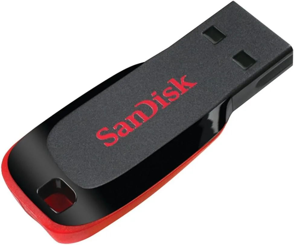 SanDisk Cruzer Blade USB 32GB Flash Drive (SDCZ50-032G-A11)