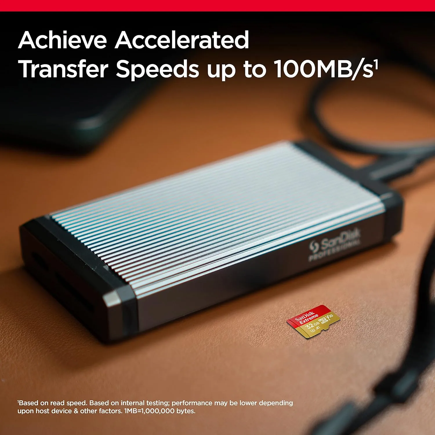 SanDisk Extreme microSD UHS-I Memory Card with Adapter