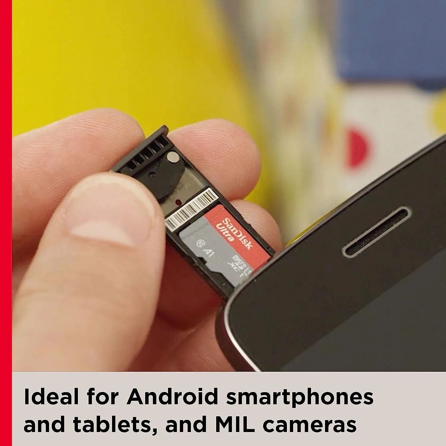 SanDisk Ultra microSDXC UHS-I Memory Card with Adapter