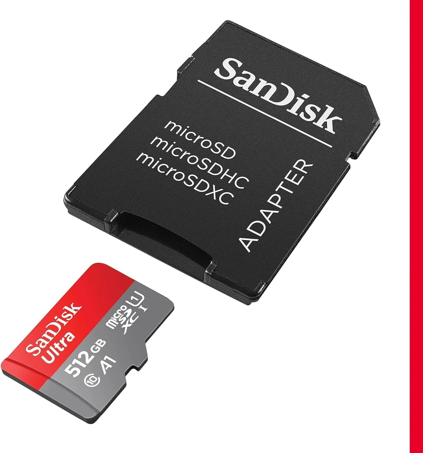 SanDisk Ultra microSDXC UHS-I Memory Card with Adapter