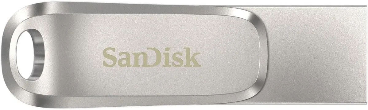 SanDisk 64GB Ultra Dual Drive Luxe USB Type-C Flash Drive