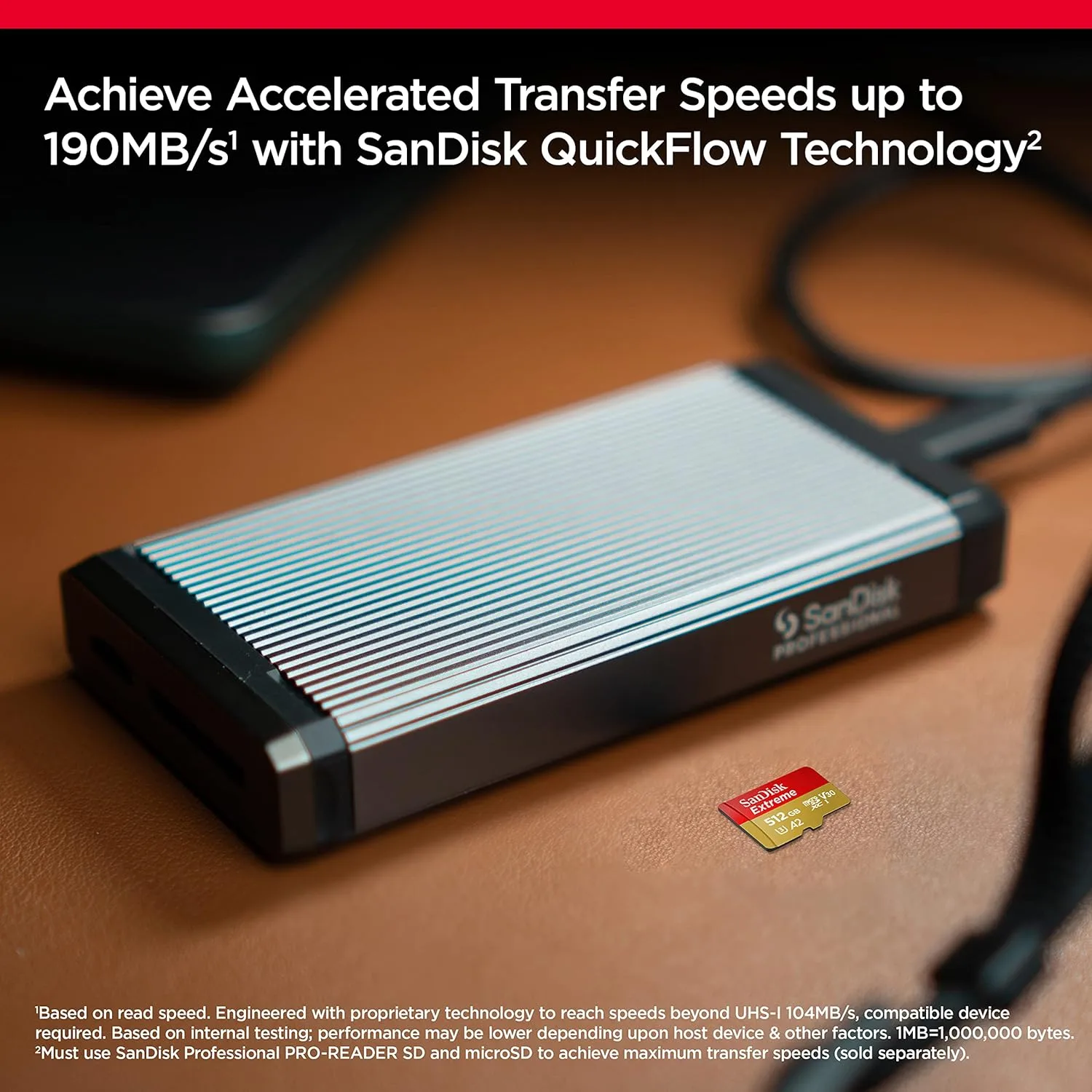 SanDisk Extreme microSD UHS-I Memory Card with Adapter
