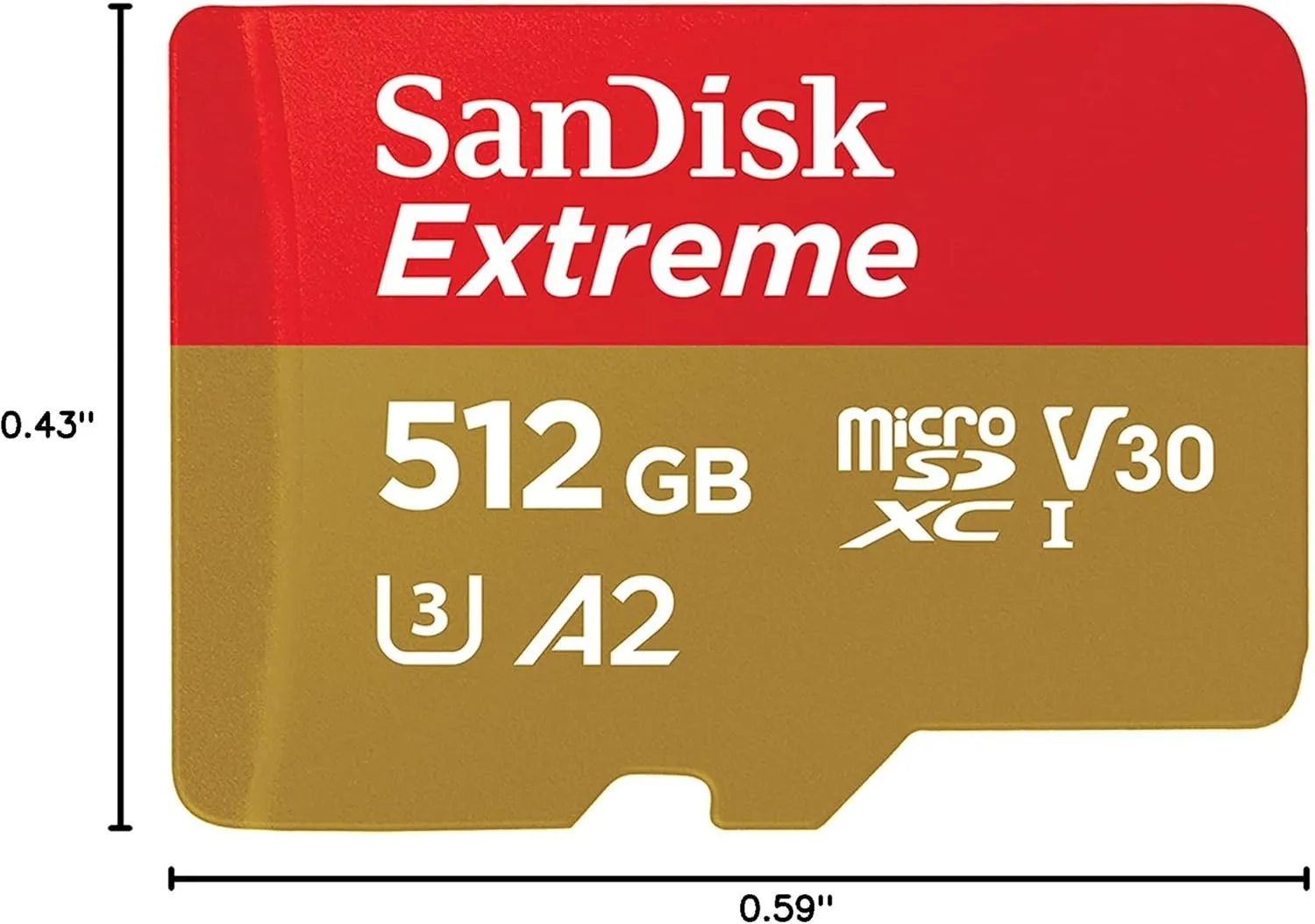 SanDisk Extreme microSD UHS-I Memory Card with Adapter