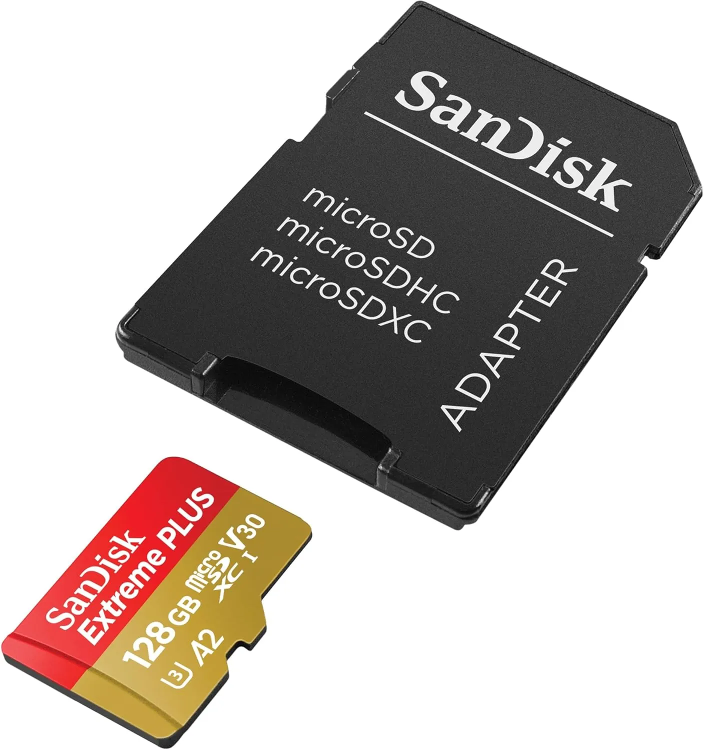SanDisk Extreme PLUS microSDXC UHS-I 128GB (SDSQXBD-128G-AN6MA)
