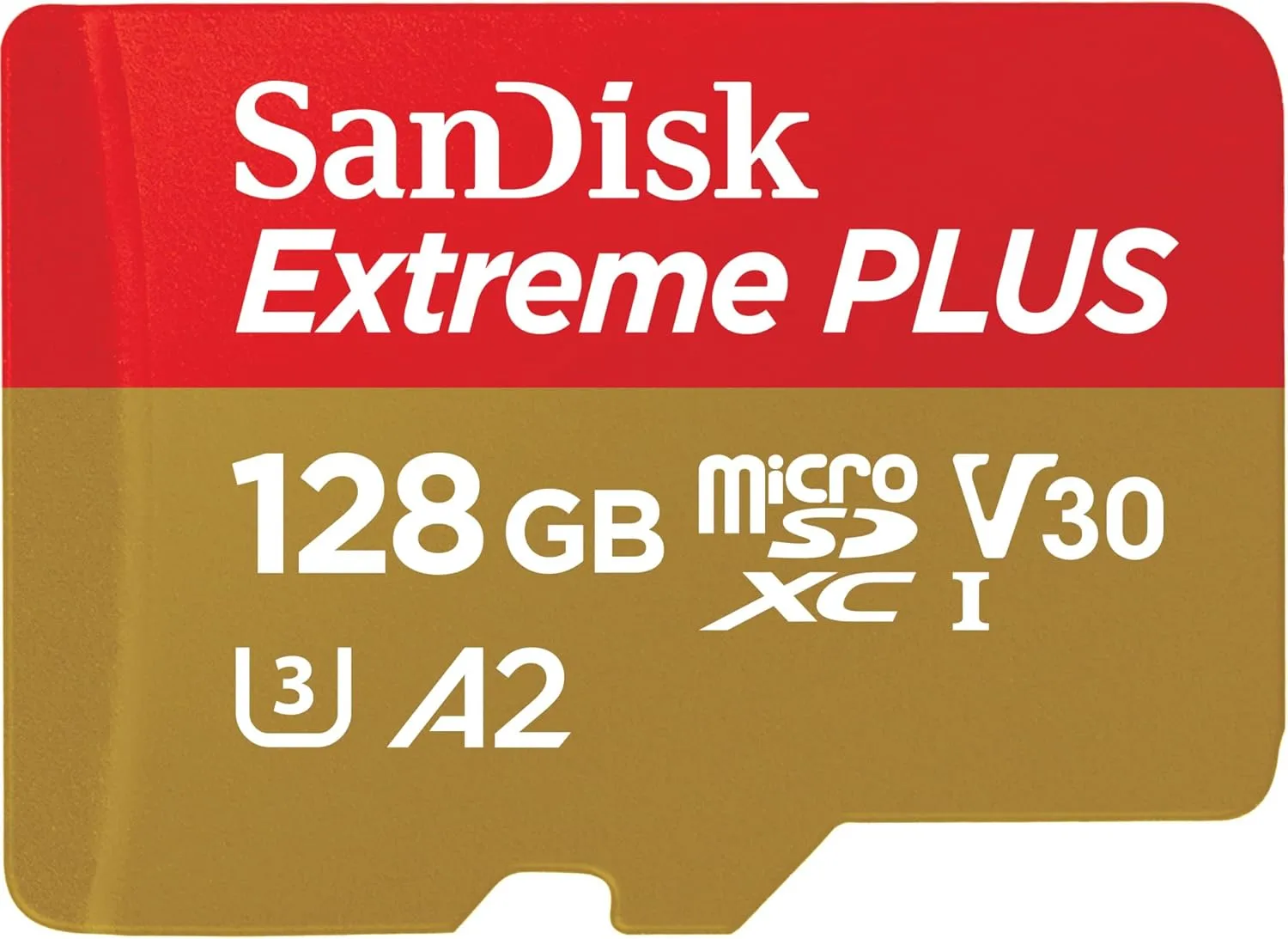 SanDisk Extreme PLUS microSDXC UHS-I 128GB (SDSQXBD-128G-AN6MA)