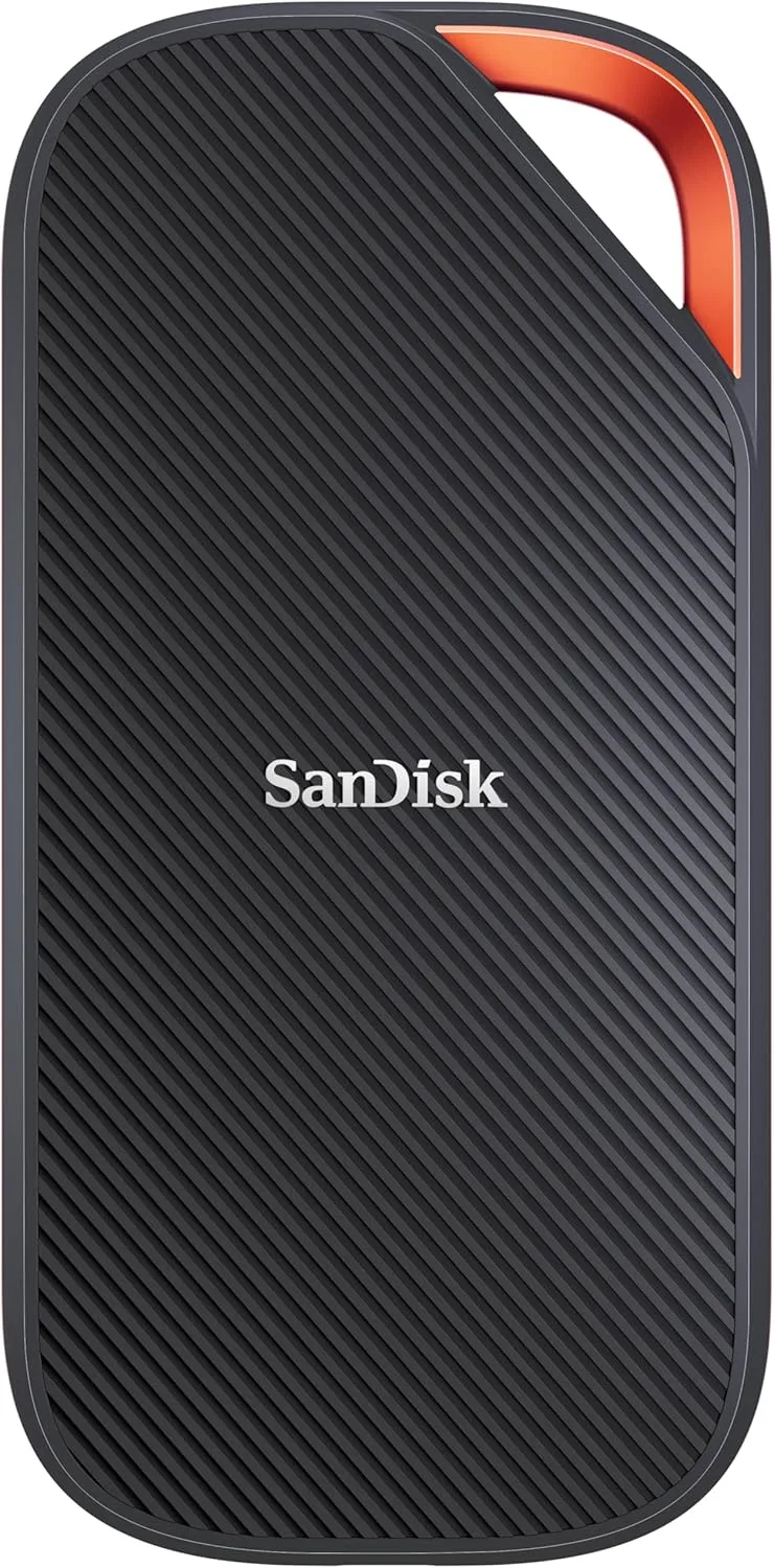 SanDisk Extreme PRO 2TB Portable SSD (USB4) — 3800 MB/s, IP65