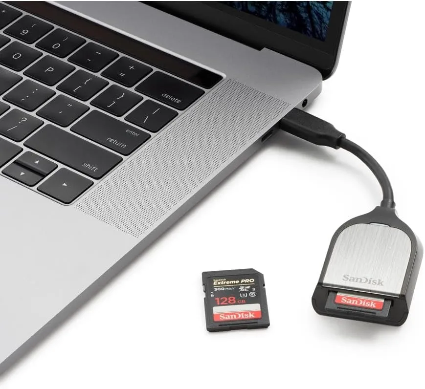 SanDisk Extreme PRO SD Card USB-C Reader