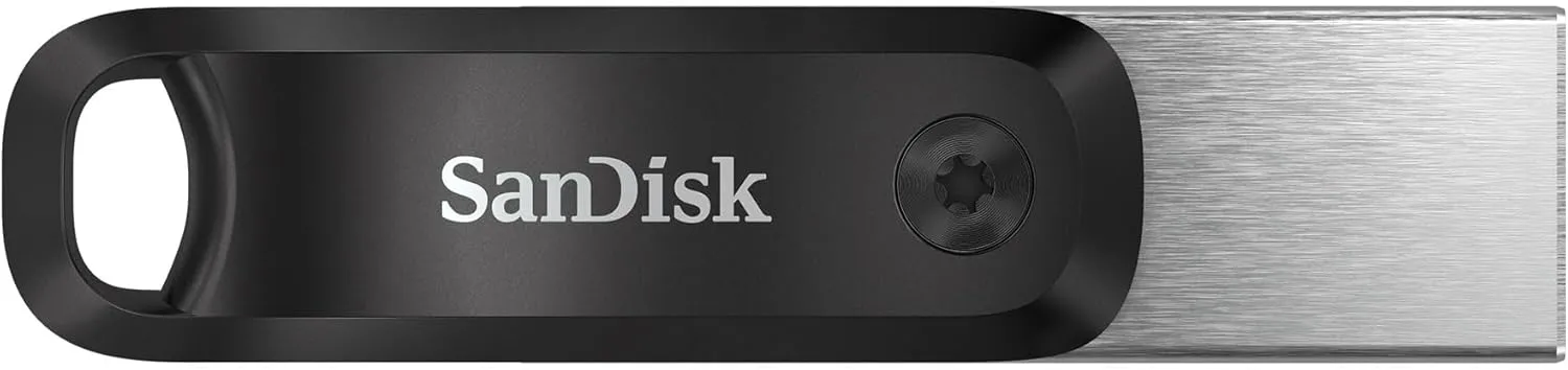 SanDisk iXpand Flash Drive Go for Your iPhone - 256 GB - USB 3.0 Type A, Lightning - 1 Year Warranty