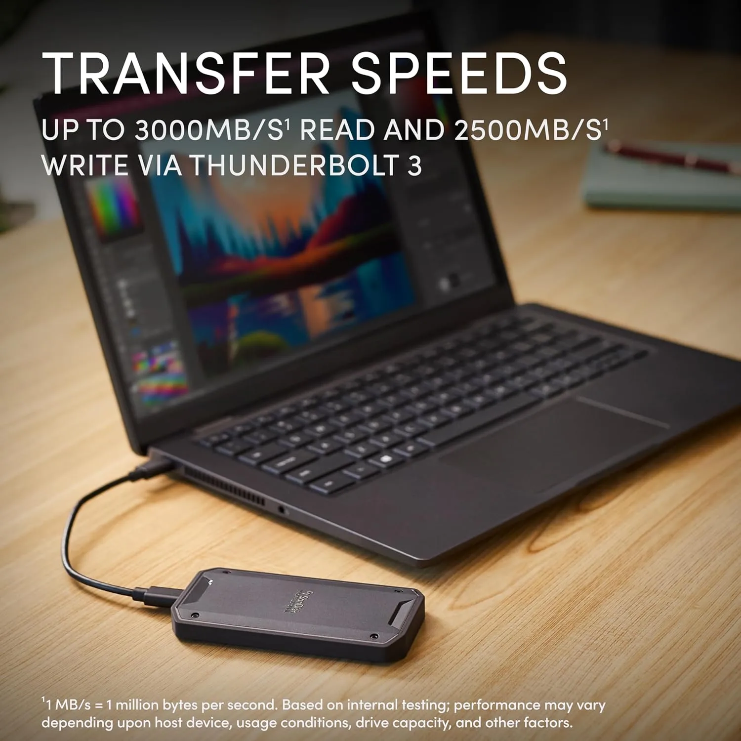 SanDisk Professional PRO-G40 External SSD — Thunderbolt 3 & USB-C, IP68