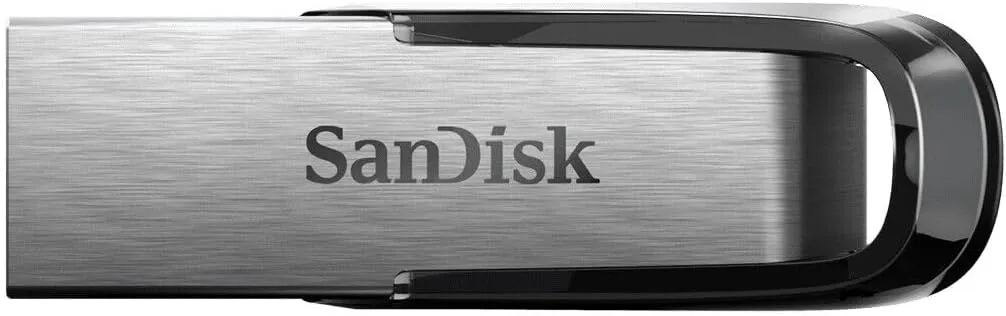 Sandisk Ultra Flair USB Flash Drive, 64 GB, Silver (SDCZ73-064G-A46)